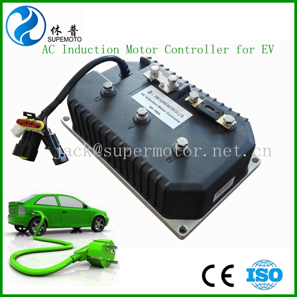 AC motor controller for EV
